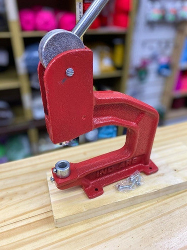 Maquina Para Colocar Broches + Matriz De 8/8 Mas 10/10 1