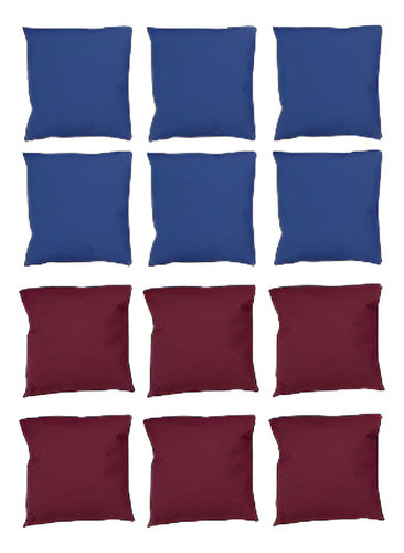 12pcs Cornhole Resistente A La Intemperie Bolsas Beanbag Tos 0