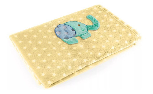 Manta Amarela Elefante - Baby Pil 0