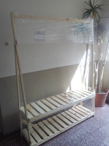 Perchero Vestidor Pino 1