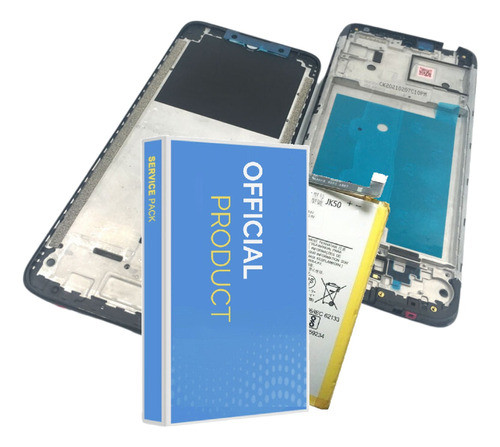 Aro Chassis Para Moto G10 G20 G30 Carcaça Central + Battria! 0