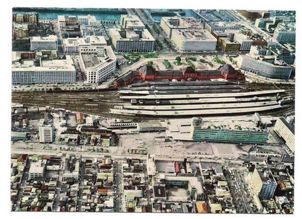 Postal Japon Tokyo Station Estacion Numero 147 B3 0