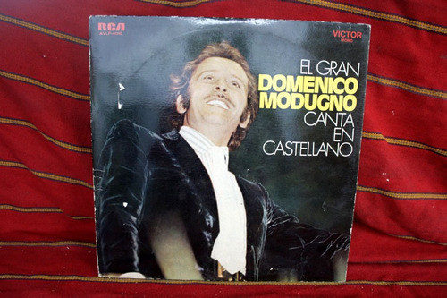 El Gran Domenico Modugno Canta En Castellano - Vinilo Lp 0