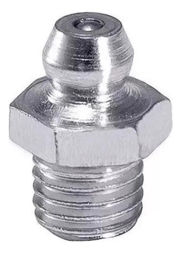 Graxeira Aco Zincado Reta 1/8  Bsp-28 Fnt-1030 Fiontar 0