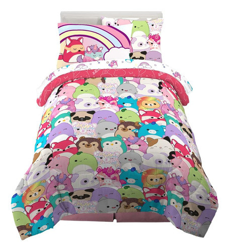 Franco Squishmallows Ropa De Cama Super Soft Edredón Y Juego 0