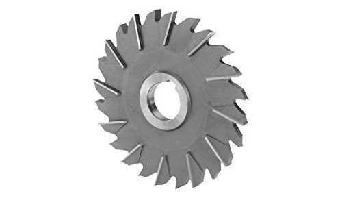 Fresa De 6  De Diámetro, 3/8  De Ancho, Orificio De Eje De 1 0