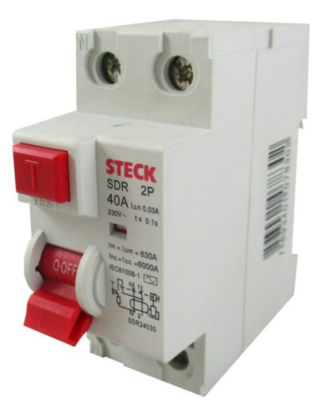 Diferencial Steck 2p 40a 30ma 0