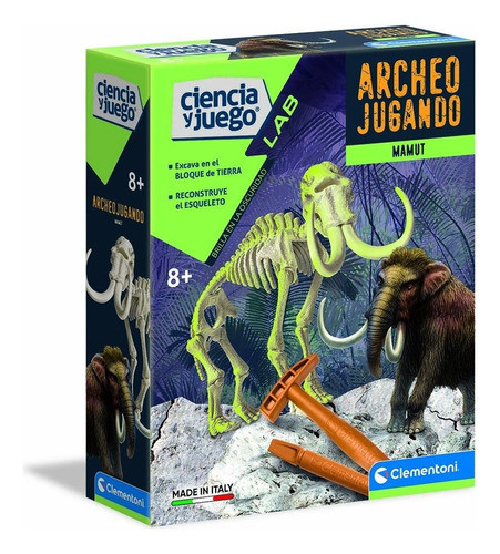 Ciencia Y Juego Excavación Ingenio Mamut Clementoni Original 0