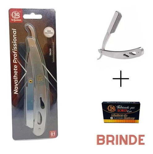 Navalha Navalhete Barba Barbeiro Acabamento Profissional 1