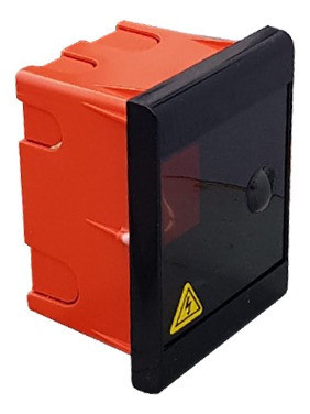 Caja Tablero Termica Black Embutir 4 Bocas Cab. Mia Luz 1