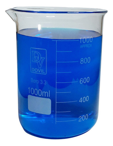 Béquer Becker De Vidro Forma Baixa 2 Un 1000ml + 1 Un 2000ml 0