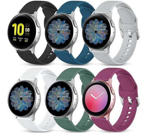 6 Mallas Large Para Samsung Galaxy Watch 4 (40/43mm) 0