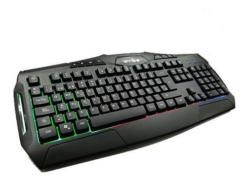 Teclado Gamer Retroiluminado Rgb Weibo Carolinas Home 1