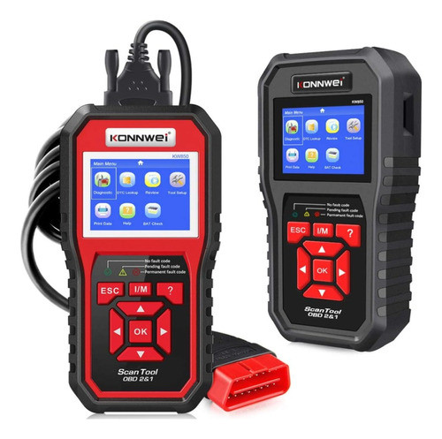 Scanner Automotriz Mejor Escaner Konnwei Multimarca Kw870 0
