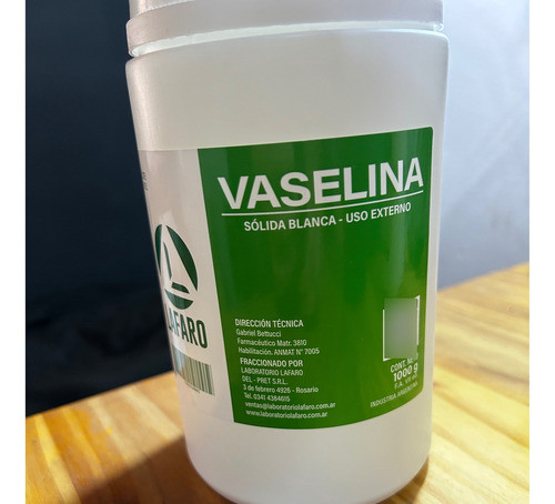 Vaselina Solida 1000gr 1