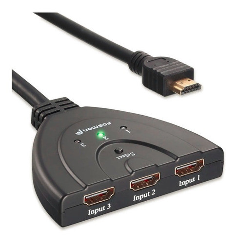 Switch Hdmi 3x1 Multiplicador De Puertos Hdmi Calidad 1