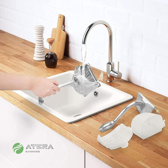 Exprimidor Prensa Manual Jugos Juicer De Fruta Aluminio 1