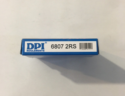Rodamiento / Ruleman 6807 2rs X 5 Unidades Importado 1