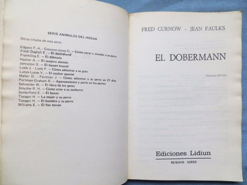 El Doberman Fred Curnow Y Jean Faulks 1