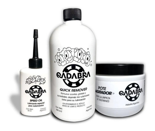 Kit Limpieza Y Lubricación Qadabra Rodamientos Skate Rollers 1