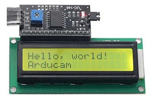 Display Lcd1602 + Conexión I2c Pantalla Verde Arduino Nodo 0