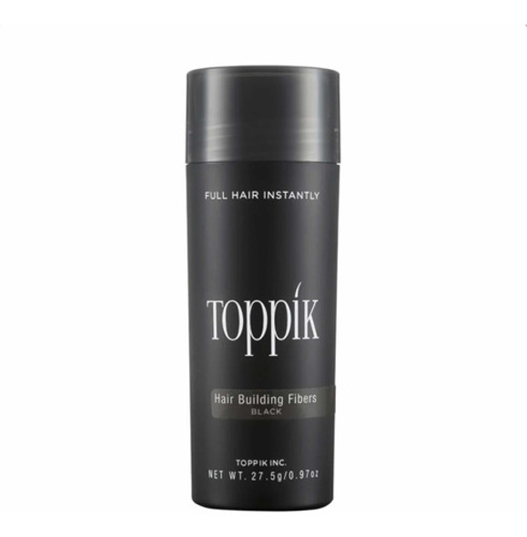 Fibras Capilares Toppik Negro Black 27.5 G Disimula Calvicie 0