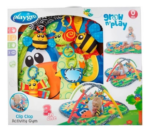 Playgro Gimnasio Clip Clop Activity Gym Cod 182618 Latorre 0