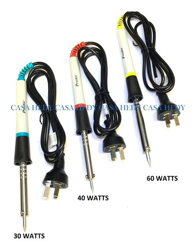 Soldador Proskit Punta Ceramica 30w 40w Y 60 Watts 3 Piezas 1
