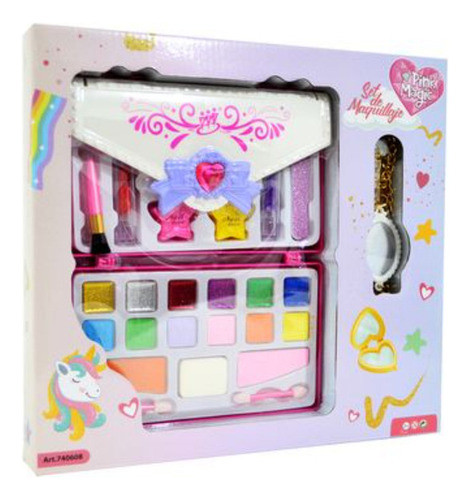 Set De Maquillaje Infantil Pink Magic En Caja - 740608 0