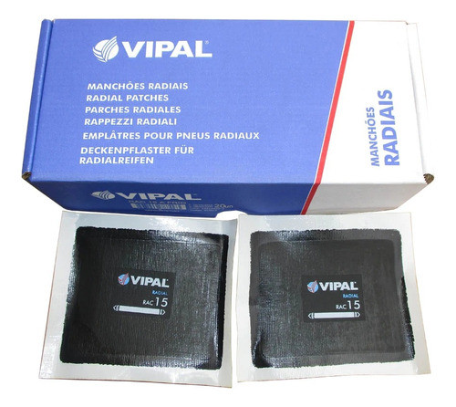 Manchão A Frio Rac- 15 Vipal Cx C/ 20 Un  90 X 75 Mm 0