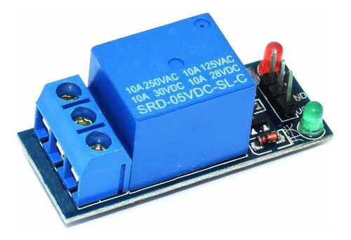 Rele Placa Bornera Arduino Raspberry Dc 5v  Ac 220v 10a  Emn 0