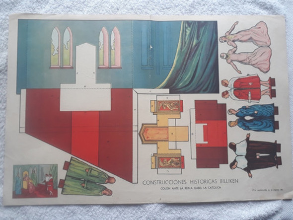 Lamina Construcciones Billiken Para Armar La Diligencia 1