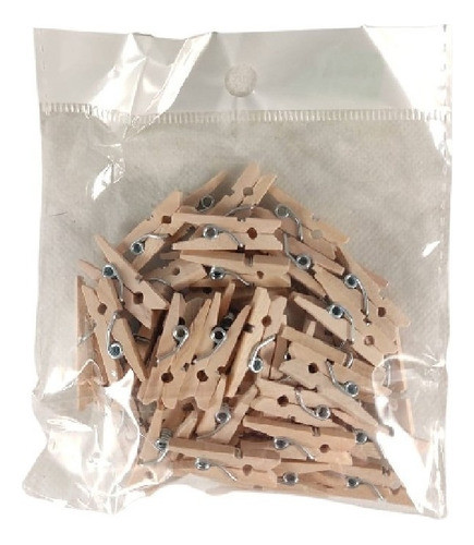 Palillos De Madera Natural X50 2.5cm 0