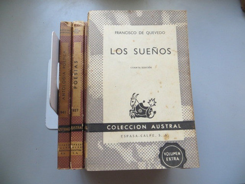Los Sueños Francisco De Quevedo Espasa Calpe N° 536 0