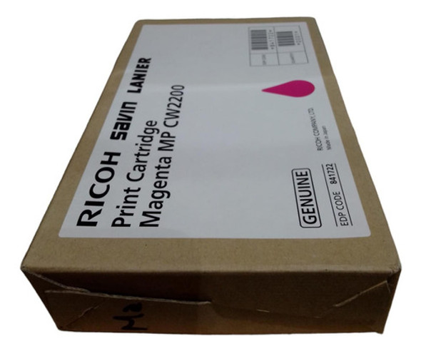 Toner Original Para Ricoh 841722 Mp Cw2200 Magenta. 0