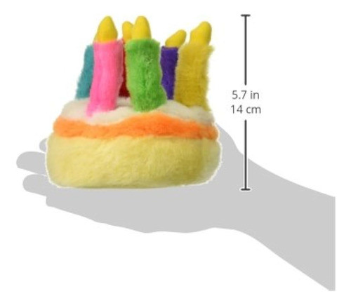 Multipet - Juguete Musical De Peluche Para Tarta De Cumpleañ 1