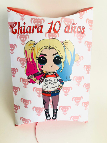 Piñata Personalizada Harley Quinn Animada 1