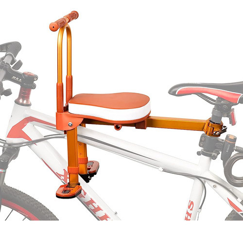Asiento De Bicicleta Para Bebés Montado En La Parte Delanter 0