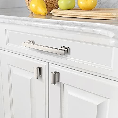 10 Tiradores Para Mueble De Cocina Asidrama- Niquel Satinado 1
