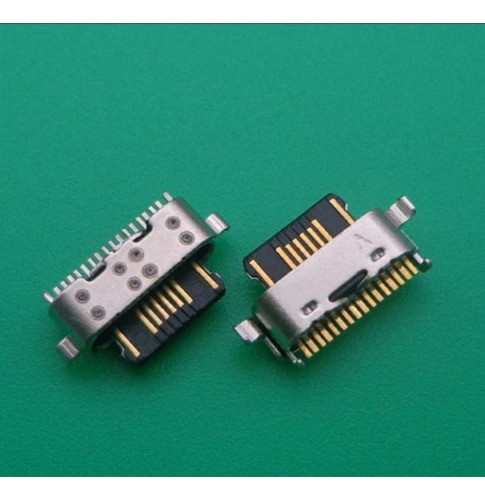 Kit 5 Conector Carga Solda Para Moto G10 G20 G22 G30 1