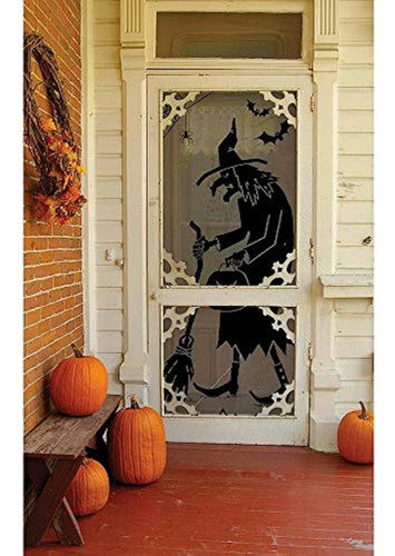 Heritage Lace Witch Panel Escénico De Caída De 38 Pulgadas D 1