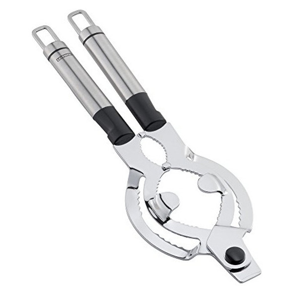 Leifheit Tapa Y Abretarros De Acero Inoxidable Extra Ancho | 1