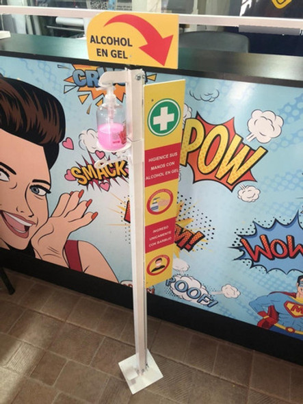 Dispenser De Jabon Liquido, Alcohol Gel Recargable 0 Dispenser De Jabon Liquido, Alcohol Gel Recargable 0