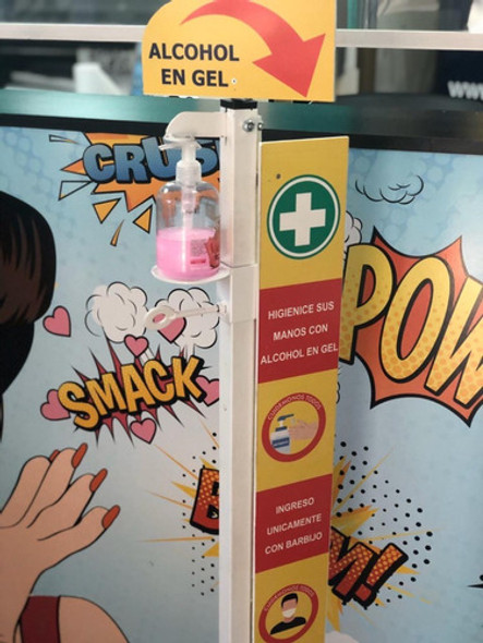 Dispenser De Jabon Liquido, Alcohol Gel Recargable 1 Dispenser De Jabon Liquido, Alcohol Gel Recargable 1