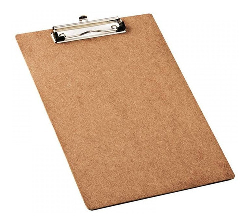 Tabla A4 Con Apretador 22x32cm | Excelente Calidad Madera 0