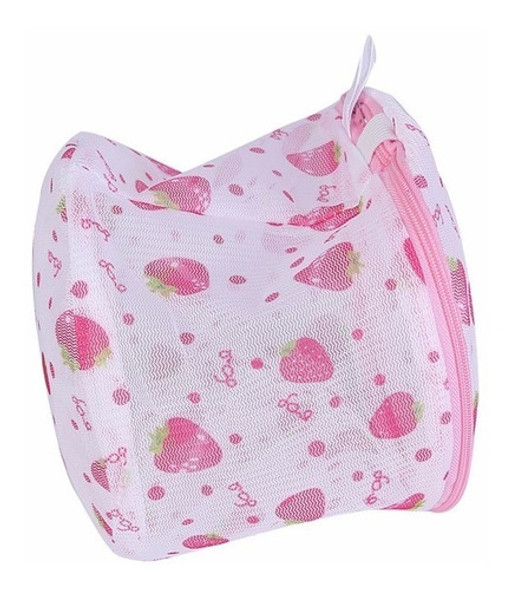 Saco Zíper Lavar Roupas Delicadas Calcinha Sutiã 15x19 0