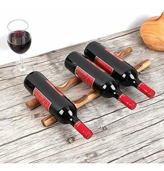 Soporte Para Botellas Compacto De Madera Ironwood Gourmet Pa 1 Soporte Para Botellas Compacto De Madera Ironwood Gourmet Pa 1