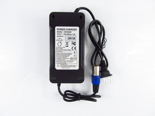 Nuevo 24v 5a Xlr Scooter Cargador Para Orgullo Leyenda 0