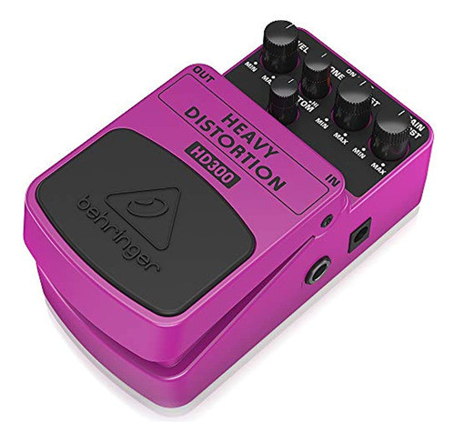 Pedal De Efectos De Distorsión De Metales Pesados Behringe 1