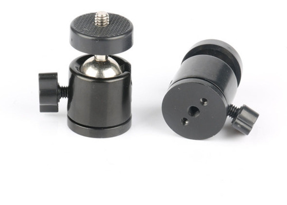Ballhead Bola Rotativa 360º E 90º Suporte Tripé Rosca 1/4 1